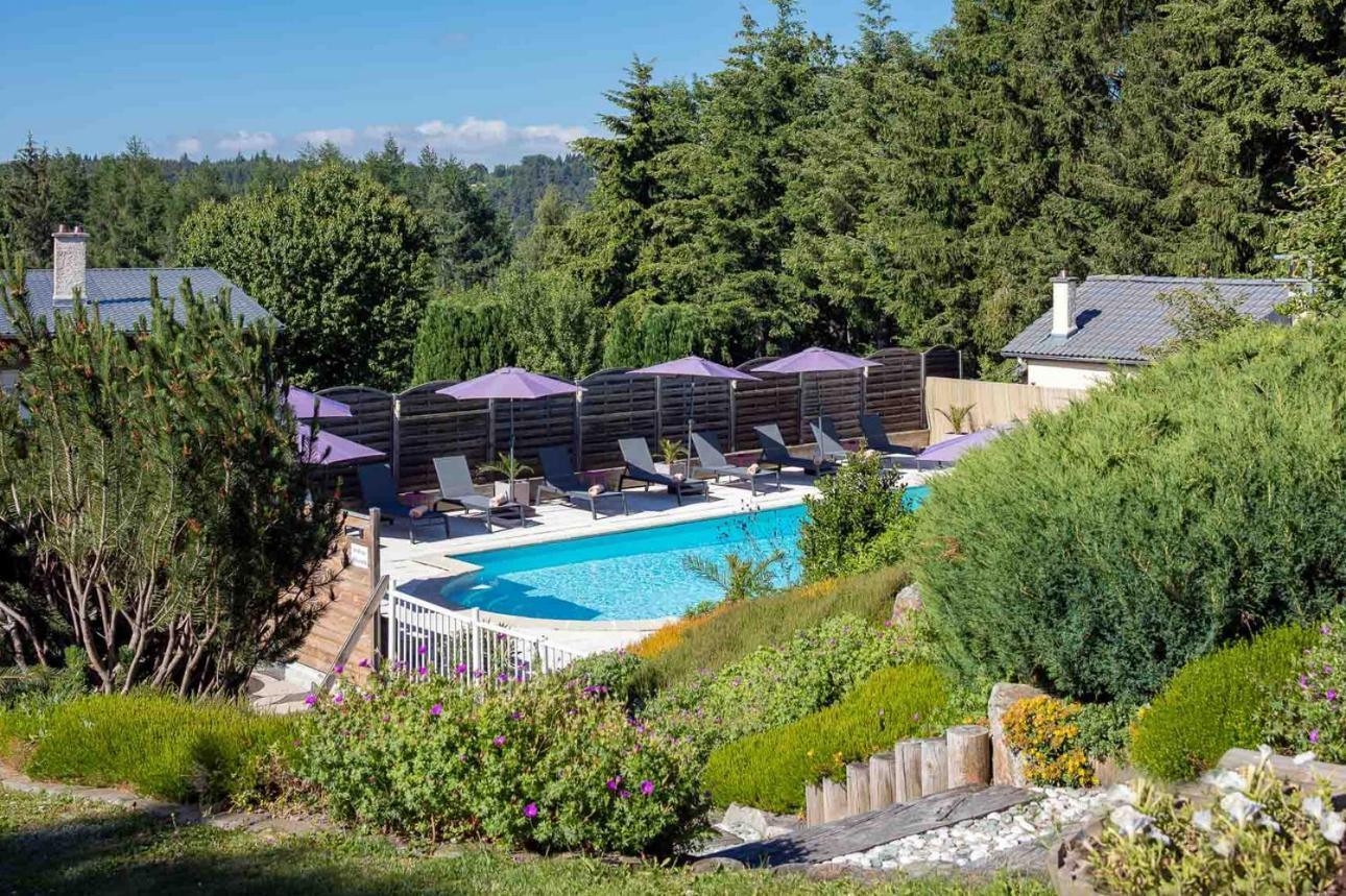 Bel Horizon Hotel Le Chambon-sur-Lignon Bagian luar foto